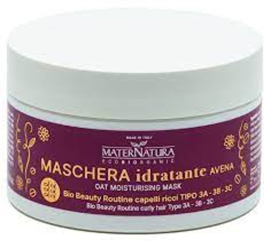 Hot ERBORISTERIA Maschera Idratante Capelli Ricci Maternatura