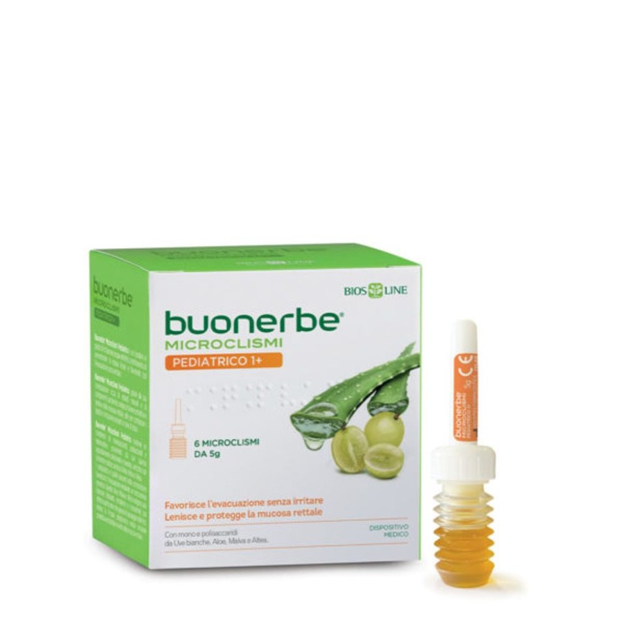 Online ERBORISTERIA Buonerbe Microclismi Pediatrico 1+ Biosline