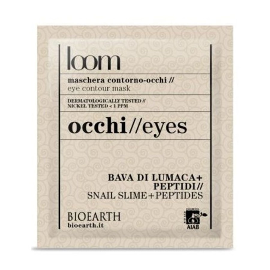 Hot ERBORISTERIA Maschera Contorno Occhi Bava Di Lumaca Loom Bioearth