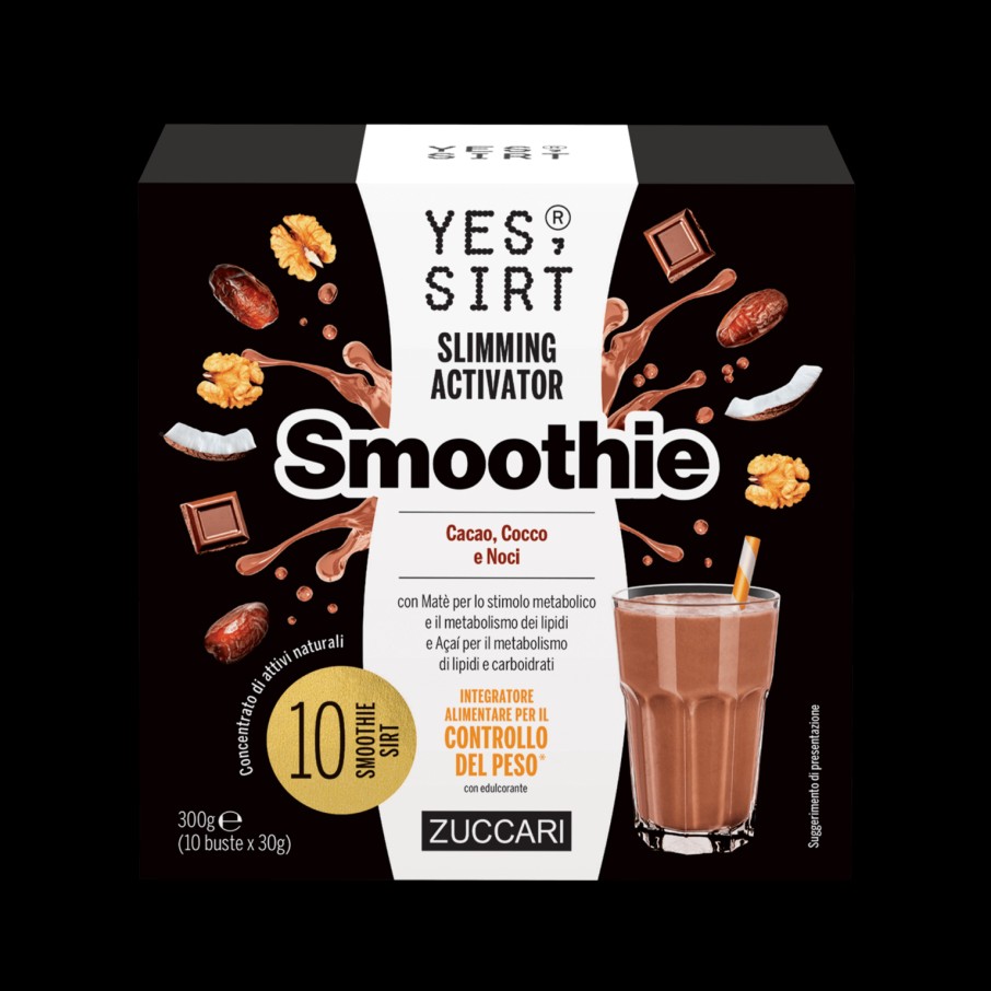 Online ERBORISTERIA Yes Sirt Slimming Activator Smoothie Cacao, Cocco E Noci Zuccari