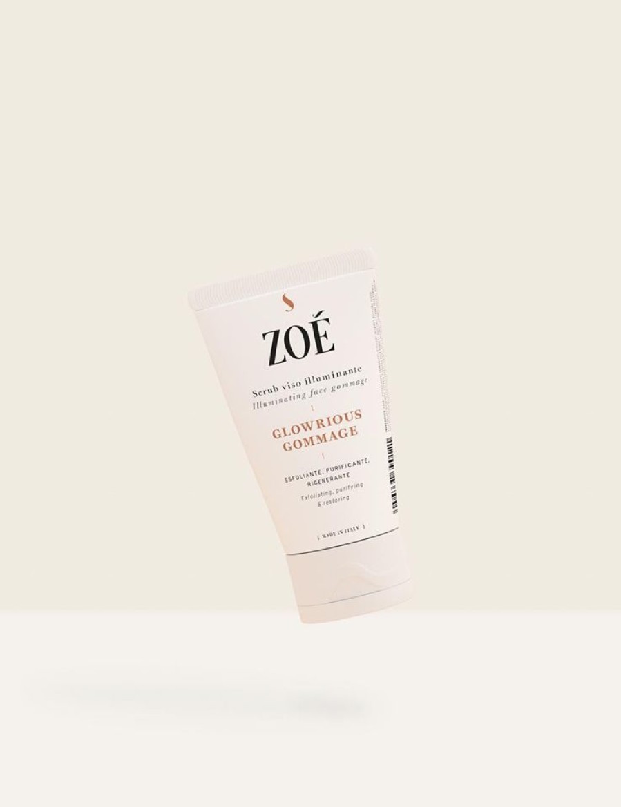 New ERBORISTERIA Glowrious Gommage Scrub Viso Illuminante Zoe Cosmetics