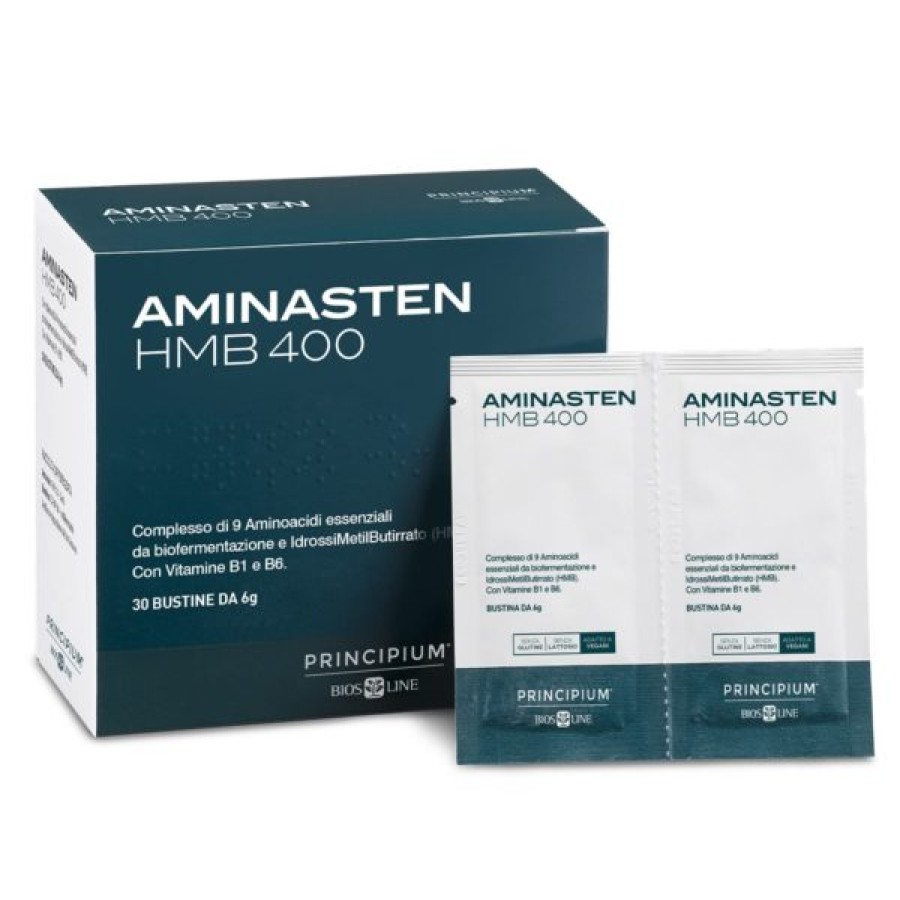 Hot ERBORISTERIA Aminasten Hmb 400 30 Bustine Biosline