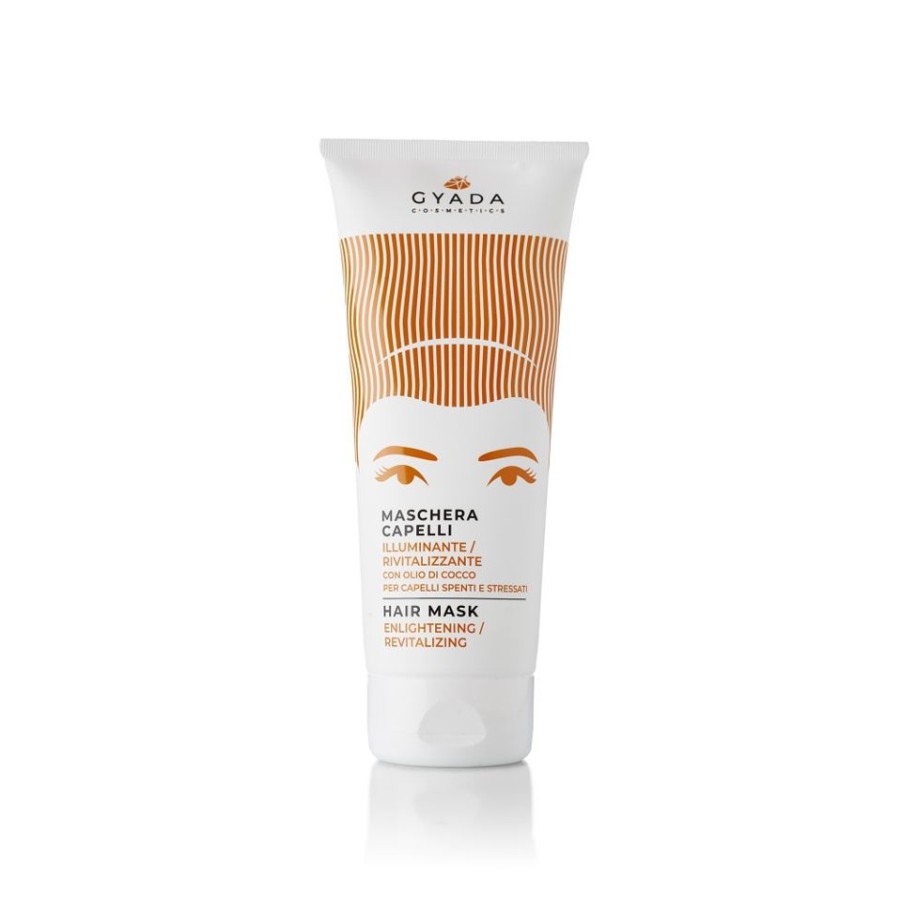 New ERBORISTERIA Maschera Capelli Illuminante E Rivitalizzante Gyada Cosmetics