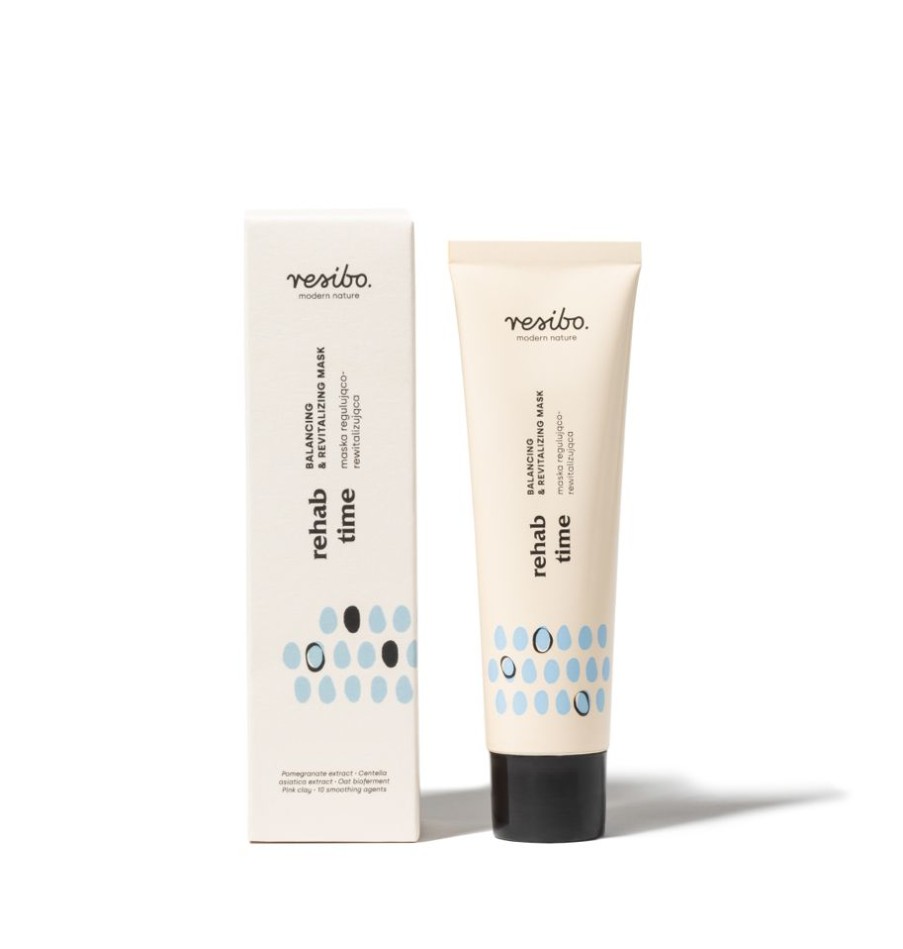 Wholesale ERBORISTERIA Rehab Time Maschera Viso Riequilibrante E Rivitalizzante Resibo