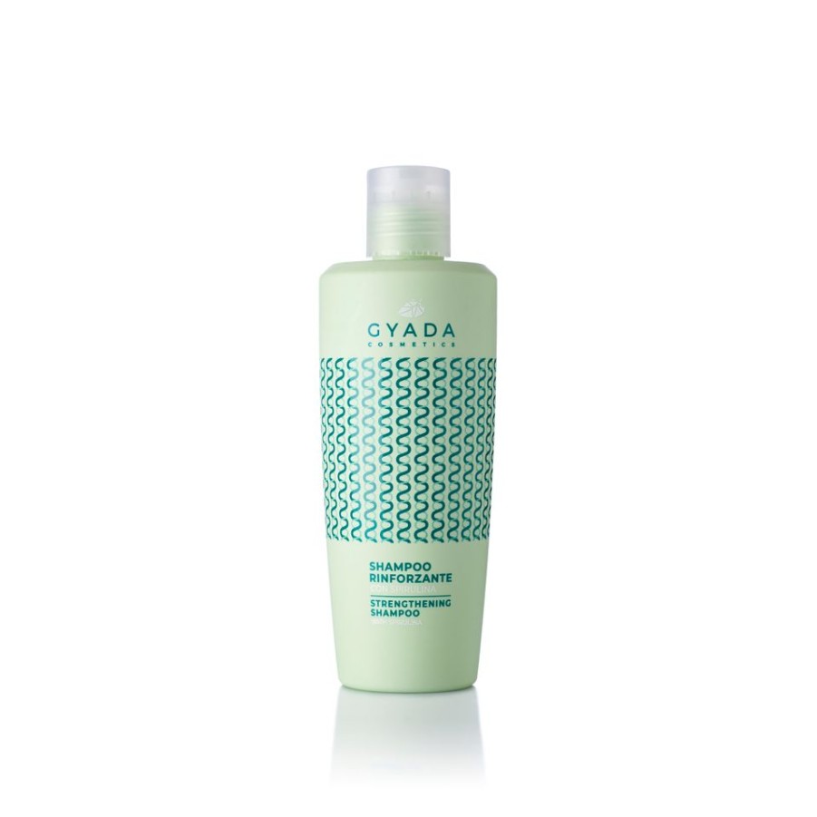 New ERBORISTERIA Shampoo Rinforzante Con Spirulina Gyada Cosmetis