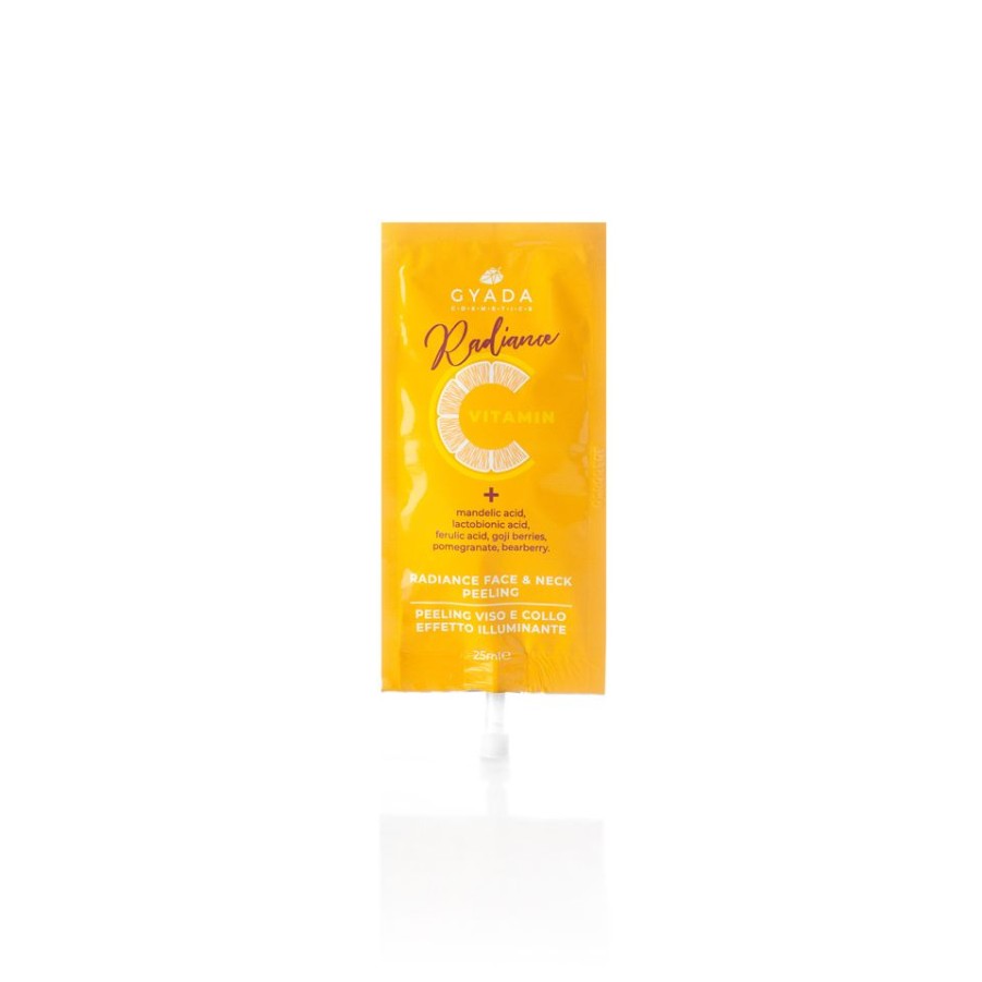 New ERBORISTERIA Radiance Viso Collo Peeling Gyada Cosmetics