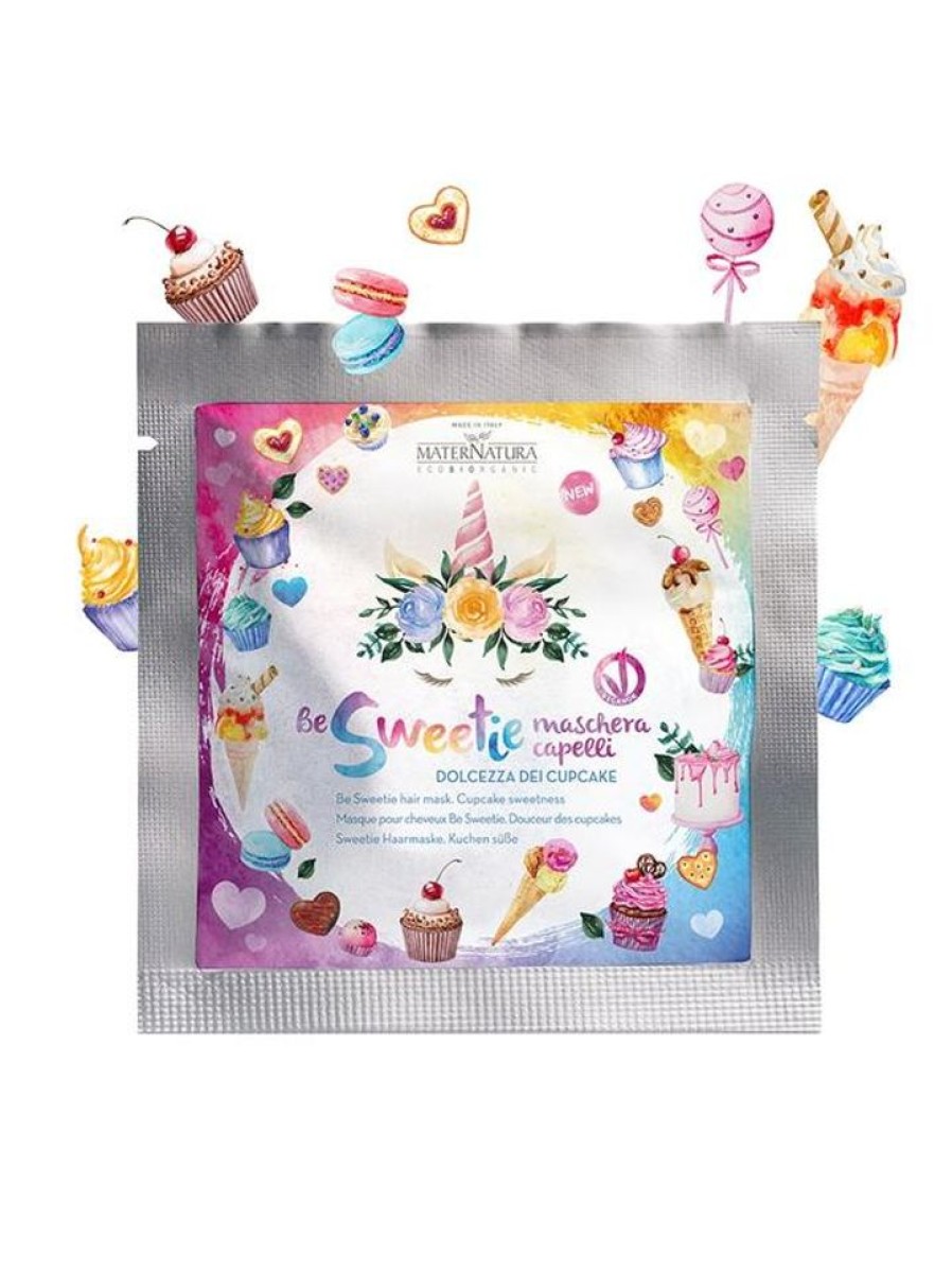 Hot ERBORISTERIA Maschera Capelli Be Sweetie Al Cupcake Maternatura