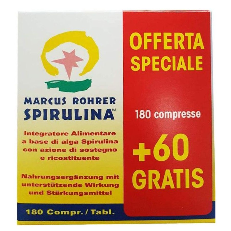 Best ERBORISTERIA Spirulina Marcus Rohrer 180+60 Convenienza