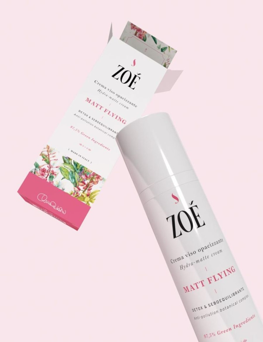 Online ERBORISTERIA Matt Flying Crema Viso Opacizzante Zoe Cosmetics