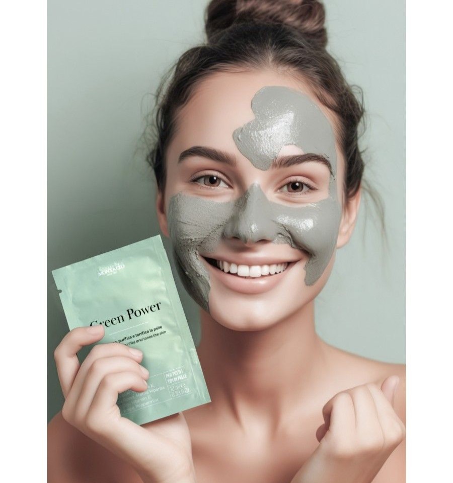 Clearance ERBORISTERIA Maschera Viso Green Power Montalto