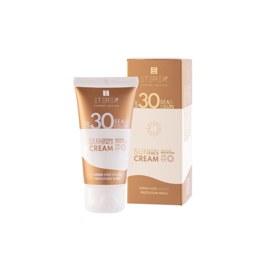 Hot ERBORISTERIA Sun Screem Face Cream Spf 30 Eterea Cosmesi